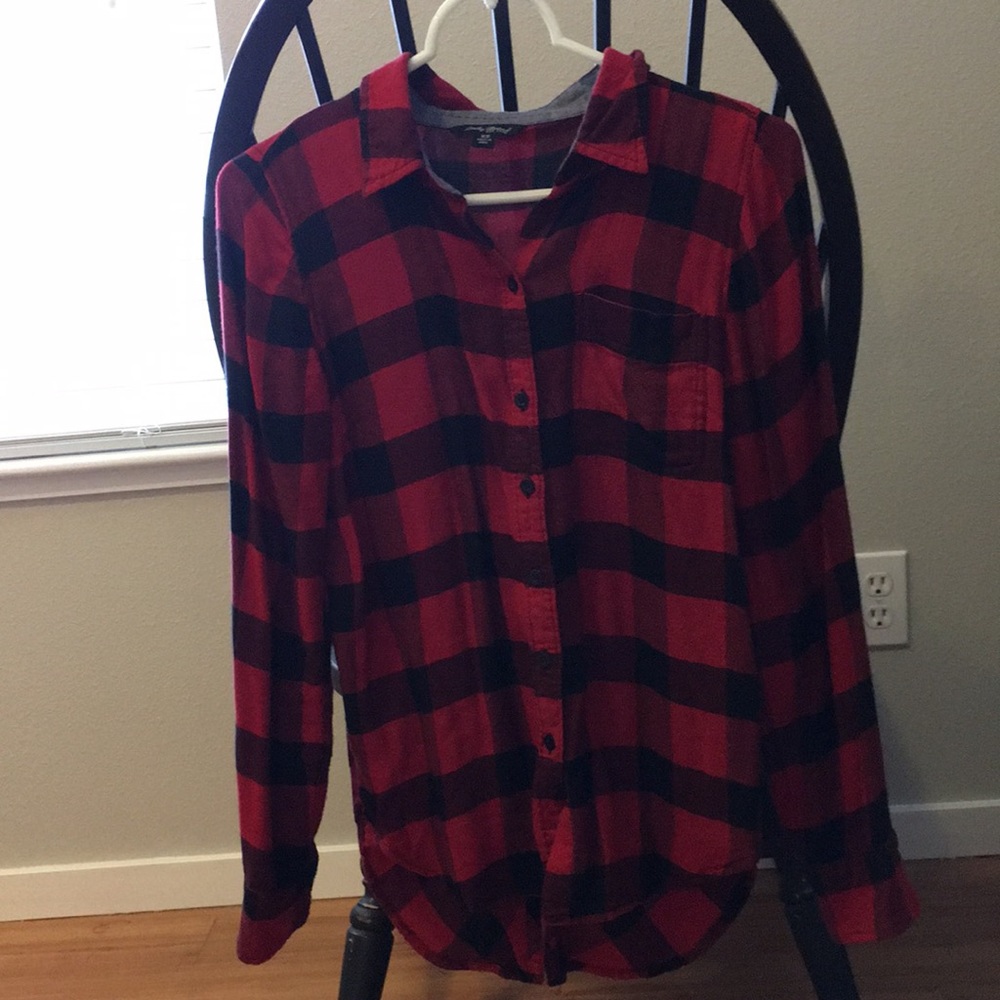 Lucky Brand Buffalo Plaid Button Down